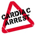 Cardiac Arrest rubber stamp