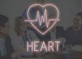 Cardiac Cardiovascular Disease Heart Graphic Concept Royalty Free Stock Photo