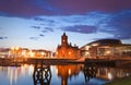 Cardiff Bay Cityscape Royalty Free Stock Photo