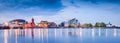 Cardiff Bay Cityscape Royalty Free Stock Photo