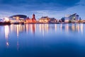 Cardiff Bay Cityscape Royalty Free Stock Photo