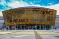 Cardiff Bay, Wales - May 20,2017: Millennium Centre for Arts, fa