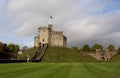 Cardiff Castle - The Roman fort, Cardiff, Wales, UK