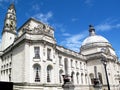 Cardiff City Hall Royalty Free Stock Photo