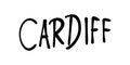 Cardiff city name handwriting