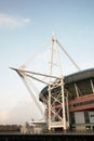 Cardiff Millennium Stadium Royalty Free Stock Photo
