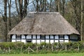 CARDIFF/UK - APRIL 19 : Abernodwydd Farmhouse at St Fagans National History Museum in Cardiff on April 19, 2015 Royalty Free Stock Photo