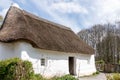 CARDIFF/UK - APRIL 19 : Nantwallter cottage at St Fagans National History Museum in Cardiff on April 19, 2015 Royalty Free Stock Photo