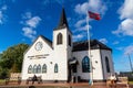 Norwegian Church Arts Centre in Cardiff, Wales, UK Royalty Free Stock Photo