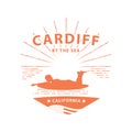 cardiff. Vector illustration decorative design