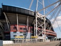 CARDIFF, WALES - JUNE 8 : The Millennium Stadium at Cardiff Arms