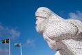 CARDIFF, WALES - MARCH 23 : View of the Scott Antarctic Memorial