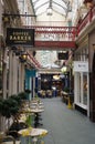 Cardiff, Wales (UK): view of the interior of the Castle Quarter Arcade