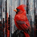 The Cardinal: A Striking Painting By Steve Yost