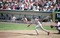 Cardinals Rookie Albert Pujols gets a base hit