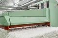 Carding machine in textile factory