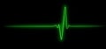 Cardiogram, hope for survival, resuscitation of human life, pulse. Ekg - Heart beat.