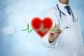 Cardiologist and healthcare concepts