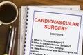 Cardiovascular surgery Royalty Free Stock Photo