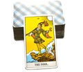 The Fool Tarot Card Begginins Rebirth Faith Royalty Free Stock Photo