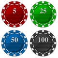 Cards Chips Poker Royalty Free Stock Photo