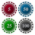 Cards Chips Poker Royalty Free Stock Photo