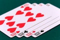 Cards four or two card 05 10s Royalty Free Stock Photo