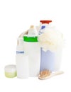 Care and bathroom products Royalty Free Stock Photo