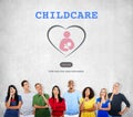 Care Childcare Love Baby Take Care Concept Royalty Free Stock Photo