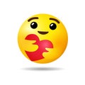 Care emoji reaction icon