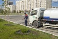 Care of green areas in Astana city
