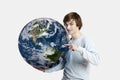 Care about the planet Royalty Free Stock Photo