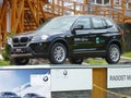 Care xhibition BMW X3 Czech Royalty Free Stock Photo