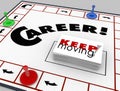 Career Board Game Keep Moving Advancing Promotion Royalty Free Stock Photo