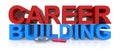 Career building on white