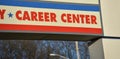 Career Center and Employment Job Center Royalty Free Stock Photo