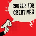 Career For Creatives business concept