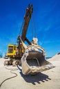 Career excavator for mining of limestone