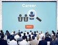 Career Job Profession Apply Hiring Concept Royalty Free Stock Photo