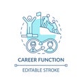 Career ladder concept icon Royalty Free Stock Photo