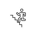 Career ladder icon