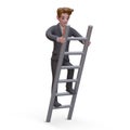 Career ladder. Promotion at work. Transfer to better position