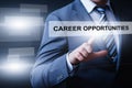 Career Opportunities Motivation Business Success Corporate Concept