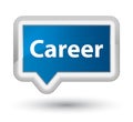Career prime blue banner button Royalty Free Stock Photo