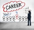 Career Talent Skill Talent Benefits Occupation Concept