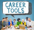 Career Tools Guidance Employment Hiring Concept