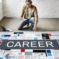 Career Tools Recruiting Profession Concept