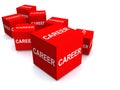 Career word blocks