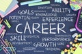 Career working experience business concept