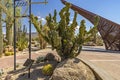 The Carefree Desert Garden Sundial in Arizona Royalty Free Stock Photo